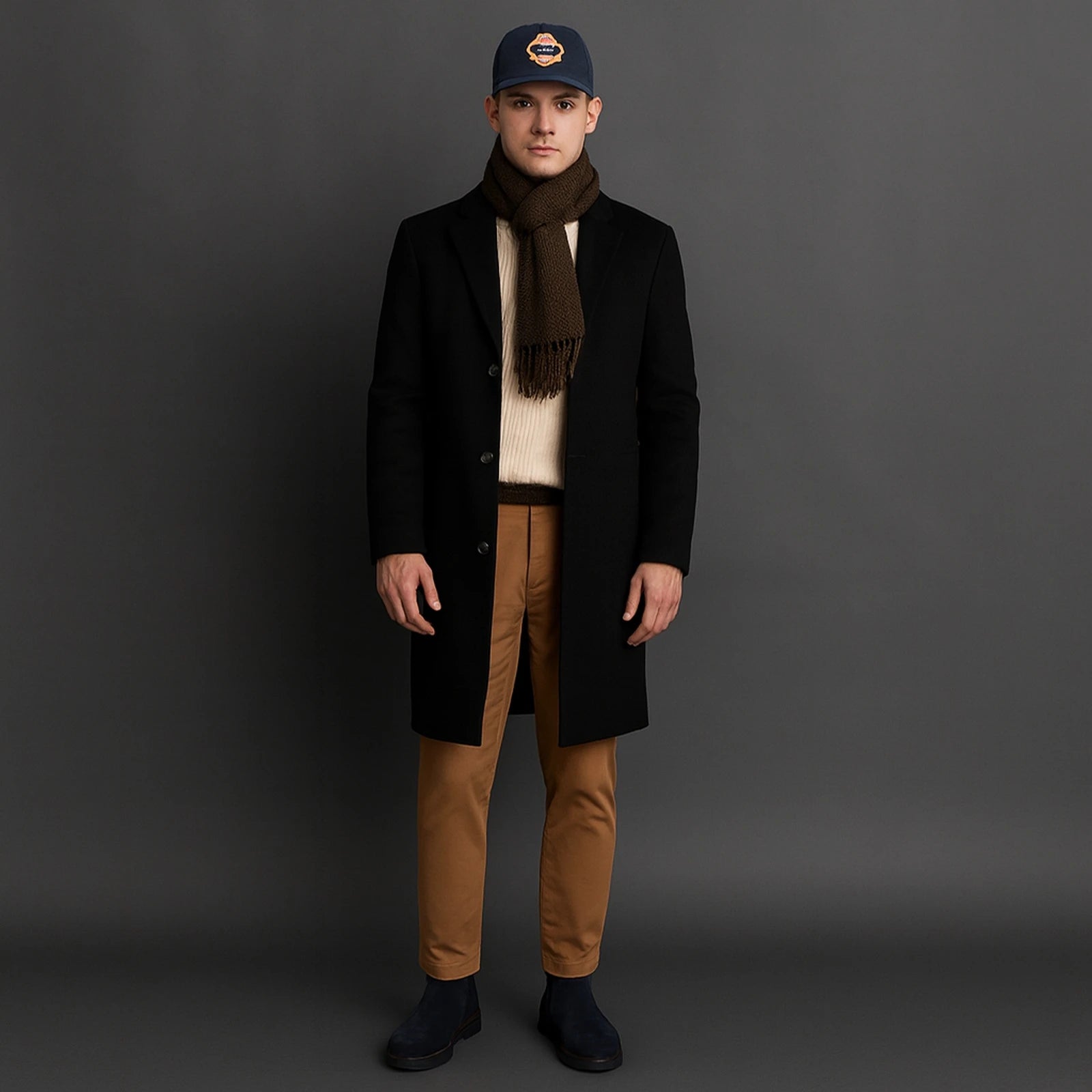 Moda uomo autunno inverno, giacche, cappotti e accessori moderni