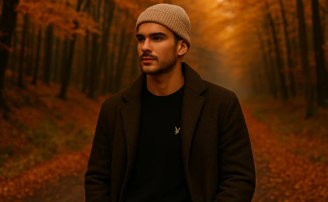 Moda uomo autunno inverno, giacche, cappotti e accessori moderni