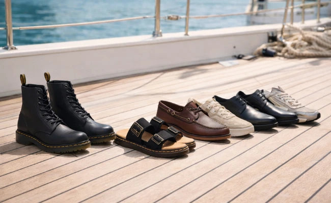 Scarpe uomo estive su terrazza luminosa, stile raffinato