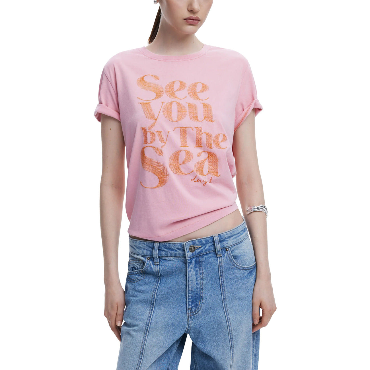 Desigual - T-shirt Desigual Femme